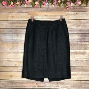 Ann Taylor Fine Italian Fabric Tweed Skirt